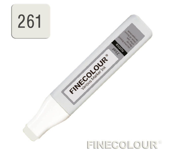 Заправка для маркеров Finecolour Refill Ink 261 желтовато-серый №3 YG261