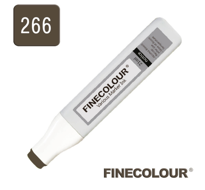 Заправка для маркеров Finecolour Refill Ink 266 желтовато-серый №10 YG266