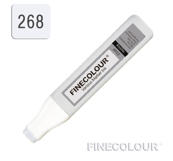 Заправка для маркеров Finecolour Refill Ink 268 резкий серый №2 CG268