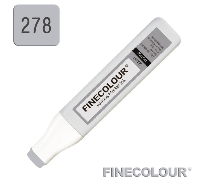 Заправка для маркеров Finecolour Refill Ink 278 нейтральный серый №4 NG278