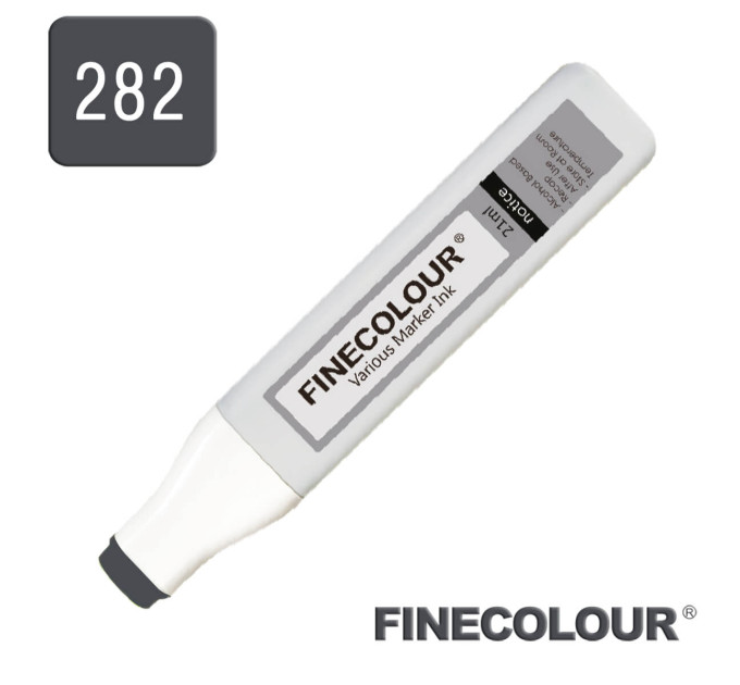 Заправка для маркеров Finecolour Refill Ink 282 нейтральный серый №10 NG282