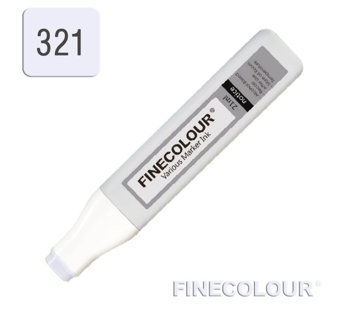 Заправка для маркеров Finecolour Refill Ink 321 бледная лаванда BV321