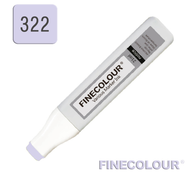 Заправка для маркеров Finecolour Refill Ink 322 чернослив BV322