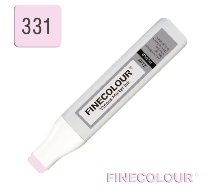 Заправка для маркеров Finecolour Refill Ink 331 бледно-сиреневый V331