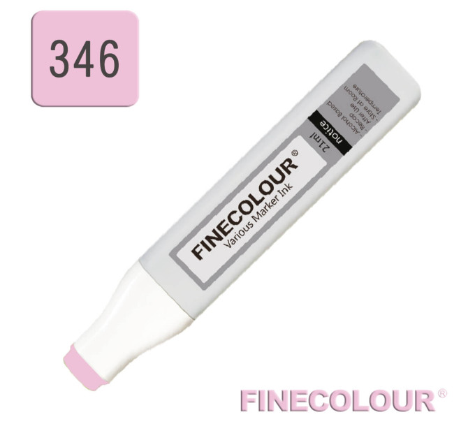 Заправка для маркеров Finecolour Refill Ink 346 темно-розовый RV346