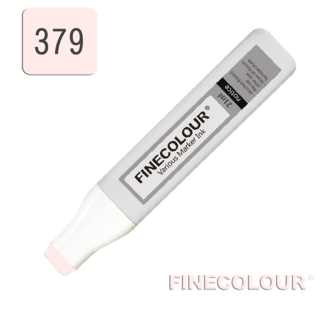 Заправка для маркеров Finecolour Refill Ink 379 розоватая ваниль R379