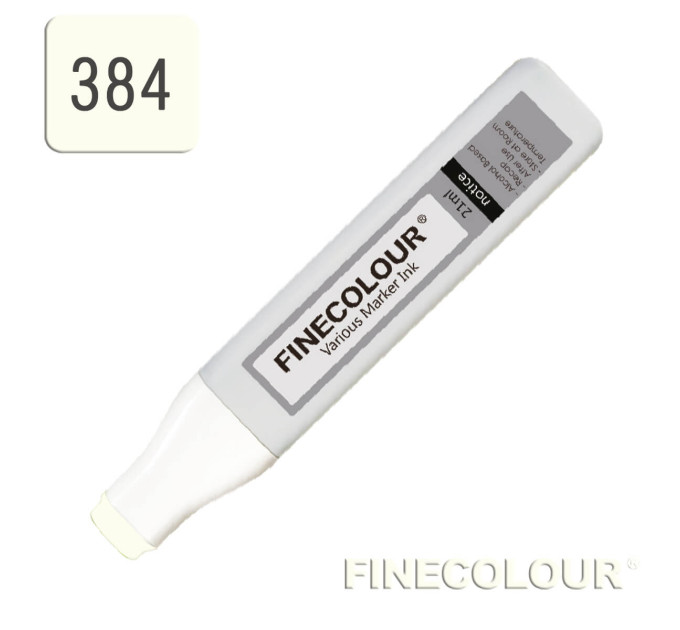 Заправка для маркеров Finecolour Refill Ink 384 бледный лимон YG384
