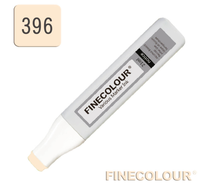 Заправка для маркеров Finecolour Refill Ink 396 желтоватая охра YR396
