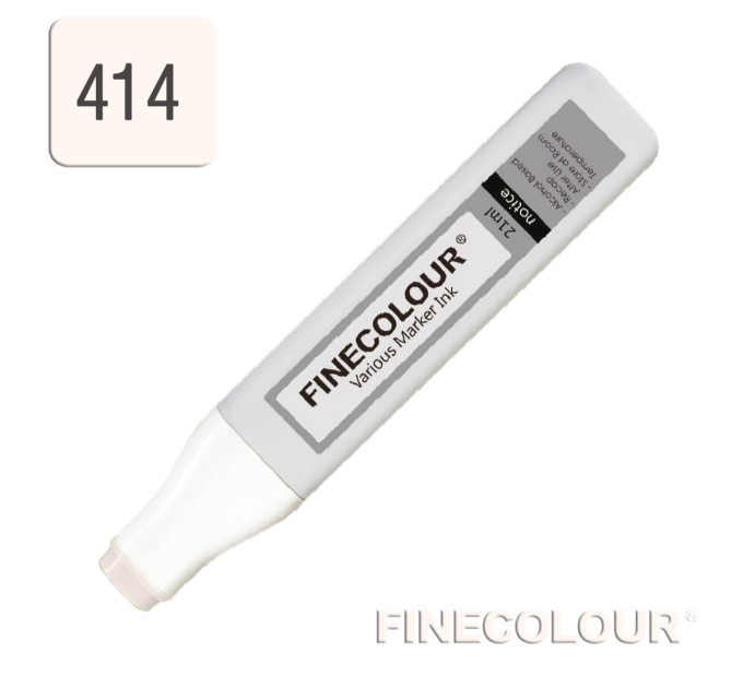 Заправка для маркеров Finecolour Refill Ink 414 молочно-белый E414