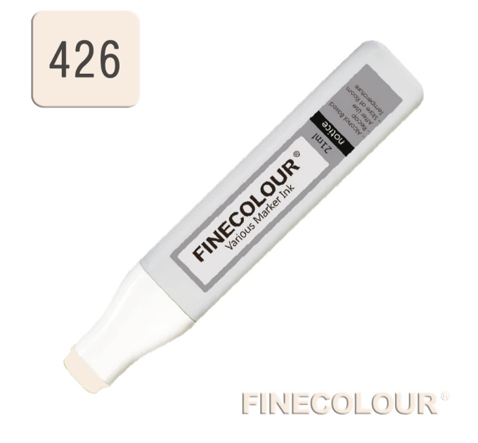 Заправка для маркеров Finecolour Refill Ink 426 белый песок E426