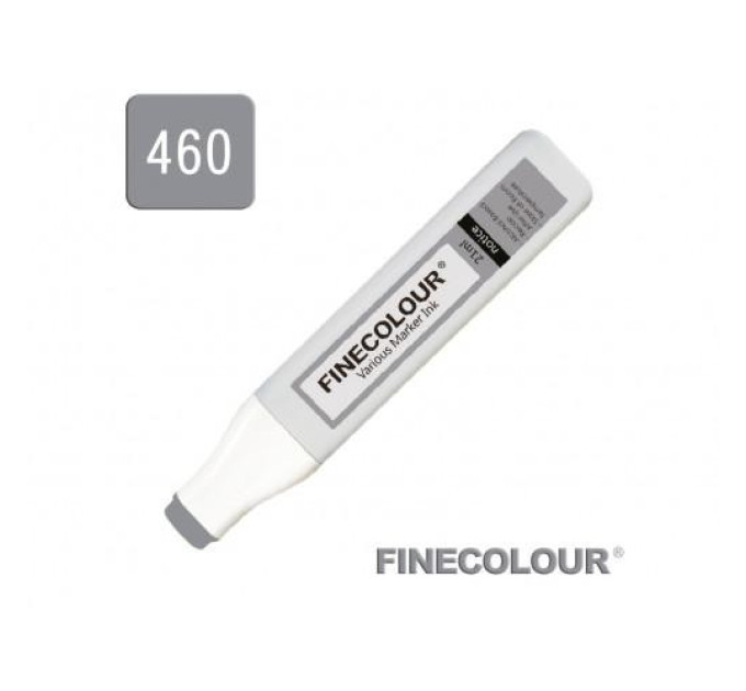 Заправка для маркеров Finecolour Refill Ink 460 нейтральный серый №6 NG460