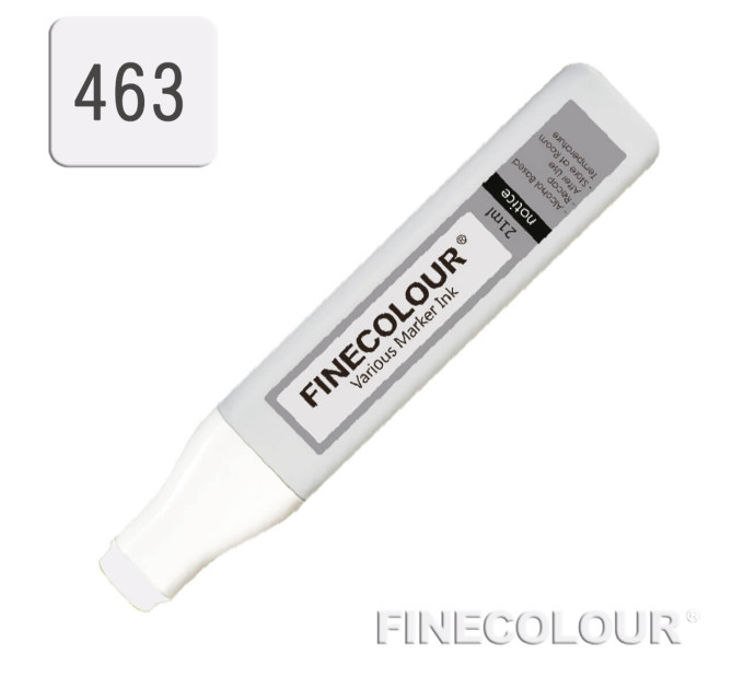 Заправка для маркера Finecolour Refill Ink 463 теплий сірий №1 WG463