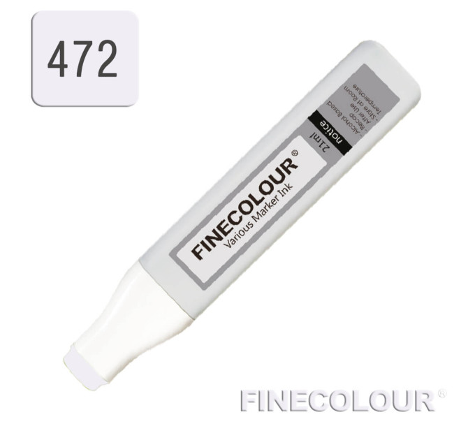 Заправка для маркеров Finecolour Refill Ink 472 оттеночный серый №1 SG472