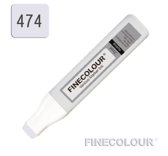 Заправка для маркеров Finecolour Refill Ink 474 оттеночный серый №3 SG474