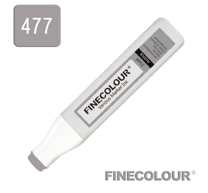 Заправка для маркеров Finecolour Refill Ink 477 оттеночный серый №6 SG477