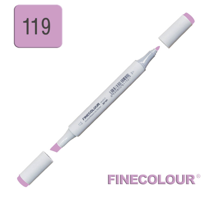 Маркер спиртовой Finecolour Junior 119 светлый фиолетовый V119