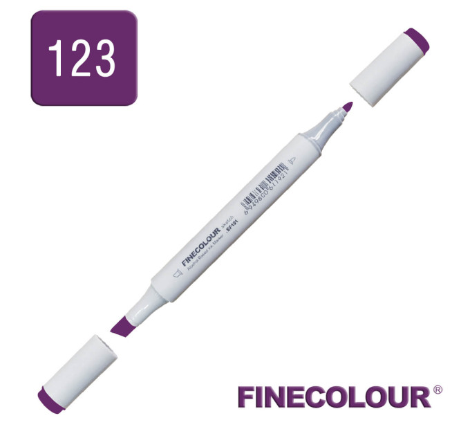 Маркер спиртовой Finecolour Junior 123 темно-фиолетовый V123