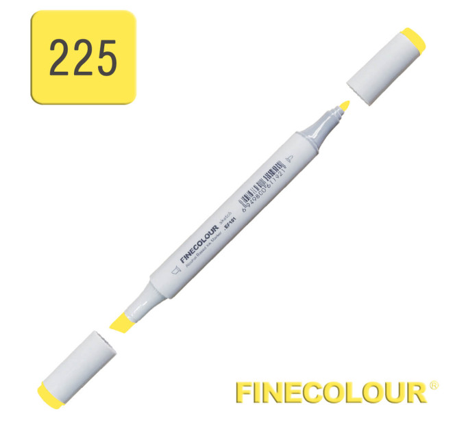 Маркер спиртовий Finecolour Junior 225 кислотний жовтий Y225