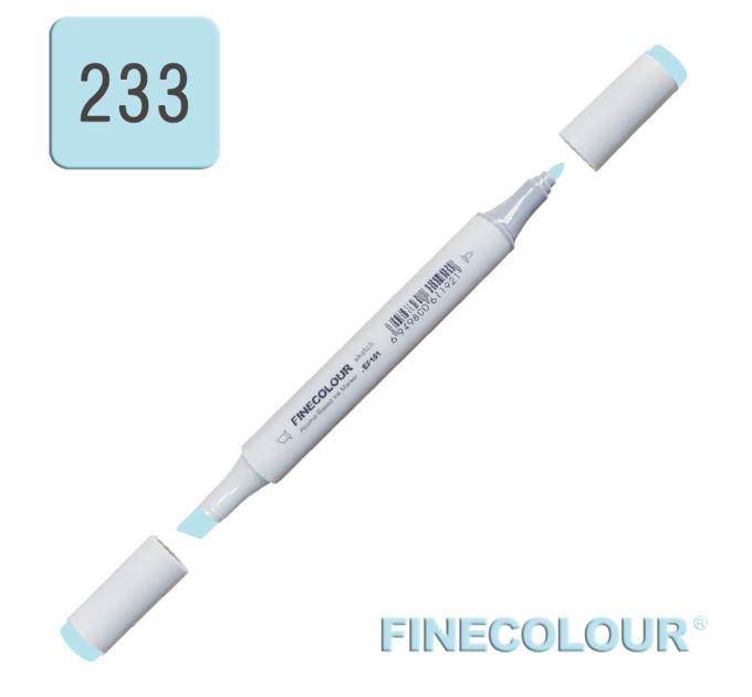 Маркер спиртовий Finecolour Junior 233 бліда бірюза BG233