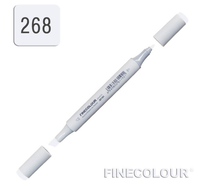 Маркер спиртовой Finecolour Junior 268 резкий серый №2 CG268