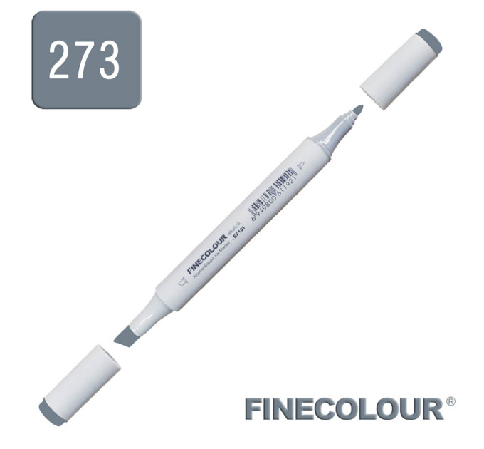 Маркер спиртовой Finecolour Junior 273 резкий серый №9 CG273