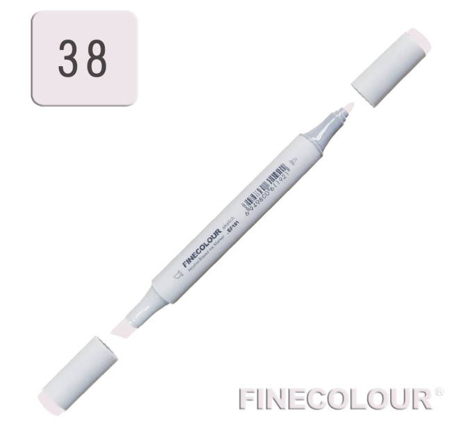 Маркер спиртовой Finecolour Junior 038 пурпурно-серый №4 PG38