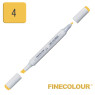 Маркер спиртовий Finecolour Junior 004 жовтий наполі Y4