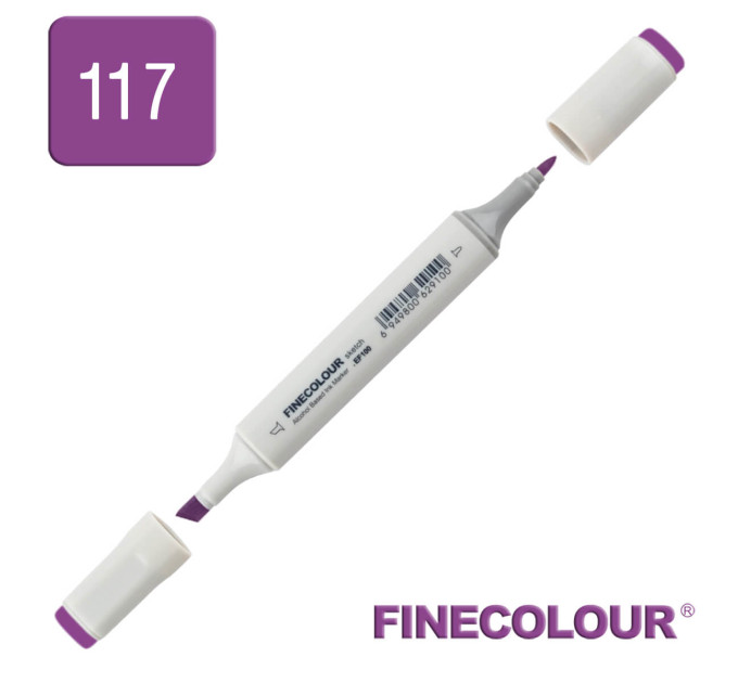 Маркер спиртовой Finecolour Sketchmarker 117 фиолетовый глубокий V117