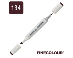 Маркер спиртовой Finecolour Sketchmarker 134 темно фиолетовый E134