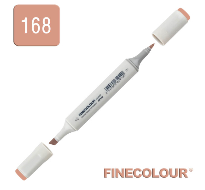 Маркер спиртовий Finecolour Sketchmarker 168 дерево-коричневий E168