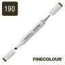 Маркер спиртовий Finecolour Sketchmarker 190 вугільний чорний 190