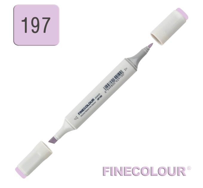 Маркер спиртовий Finecolour Sketchmarker 197 рожево-ліловий BV197
