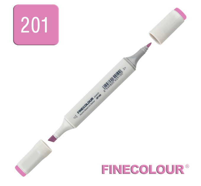 Маркер спиртовой Finecolour Sketchmarker 201 светло-вишневый RV201