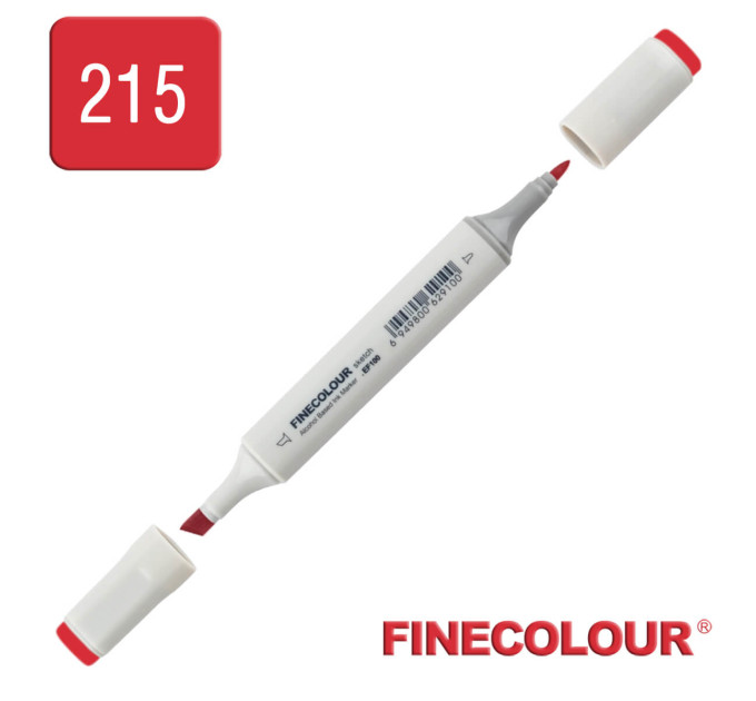 Маркер спиртовий Finecolour Sketchmarker 215 червоний R215
