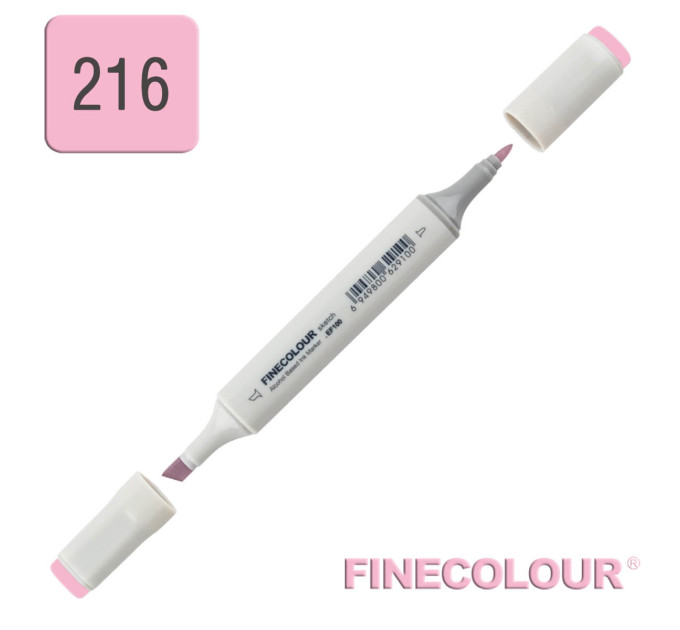 Маркер спиртовий Finecolour Sketchmarker 216 ніжний рожевий RV216