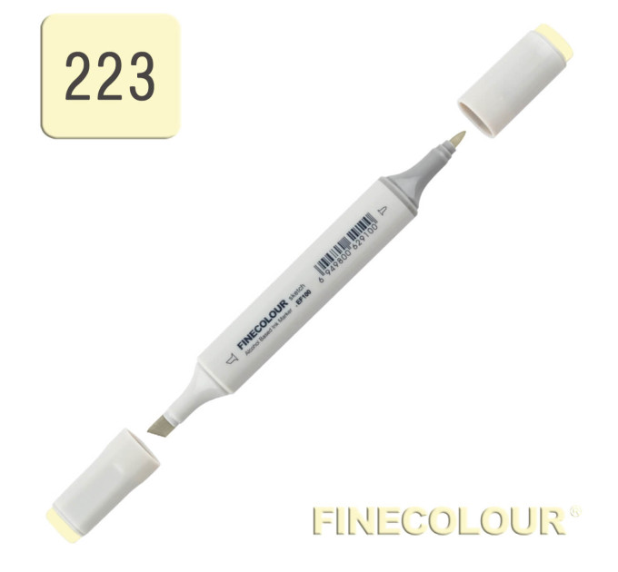 Маркер спиртовий Finecolour Sketchmarker 223 блідо-жовтий Y223