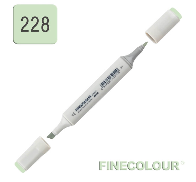 Маркер спиртовий Finecolour Sketchmarker 228 кислотний зелений YG228