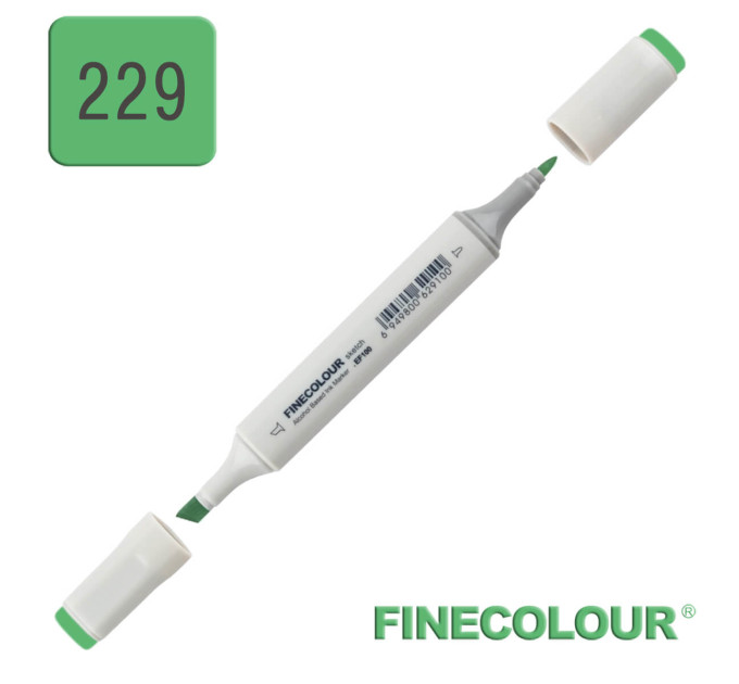 Маркер спиртовой Finecolour Sketchmarker 229 оттенок зеленого YG229