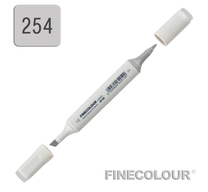 Маркер спиртовий Finecolour Sketchmarker 254 сірий тонер №4 TG254
