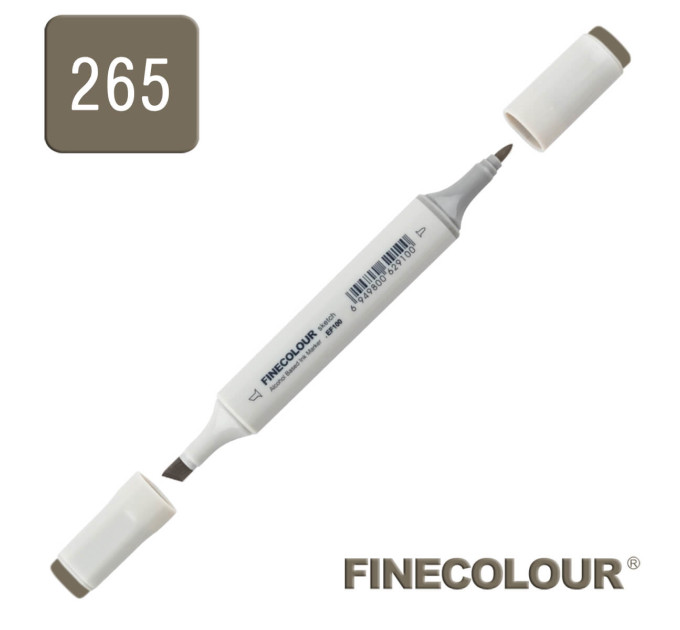 Маркер спиртовий Finecolour Sketchmarker 265 жовтувато-сірий №8 YG265