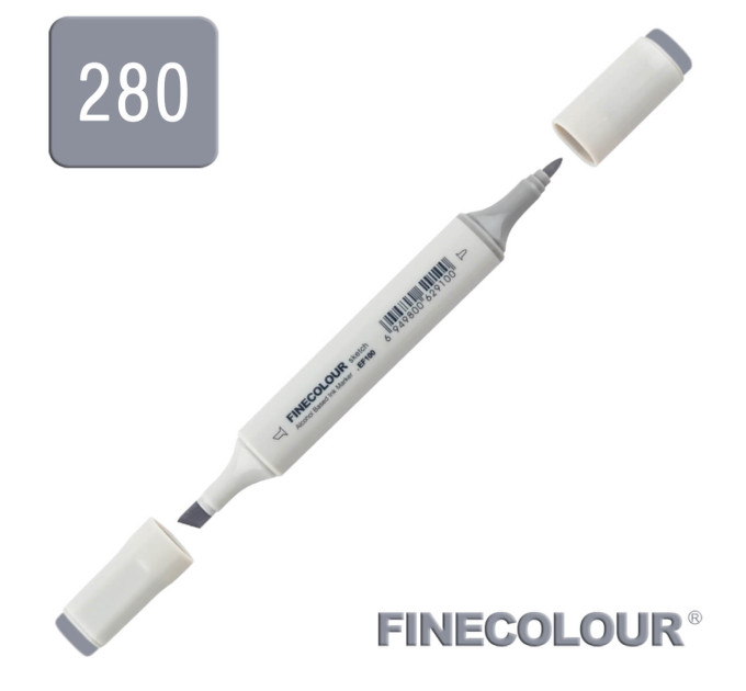 Маркер спиртовой Finecolour Sketchmarker 280 нейтральный серый №7 NG280