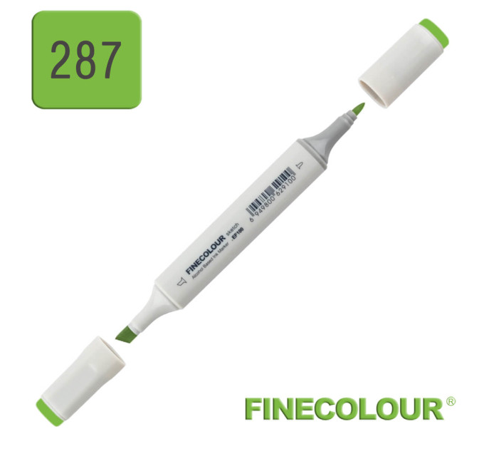 Маркер спиртовий Finecolour Sketchmarker 287 флуоресцентний зелений FYG287