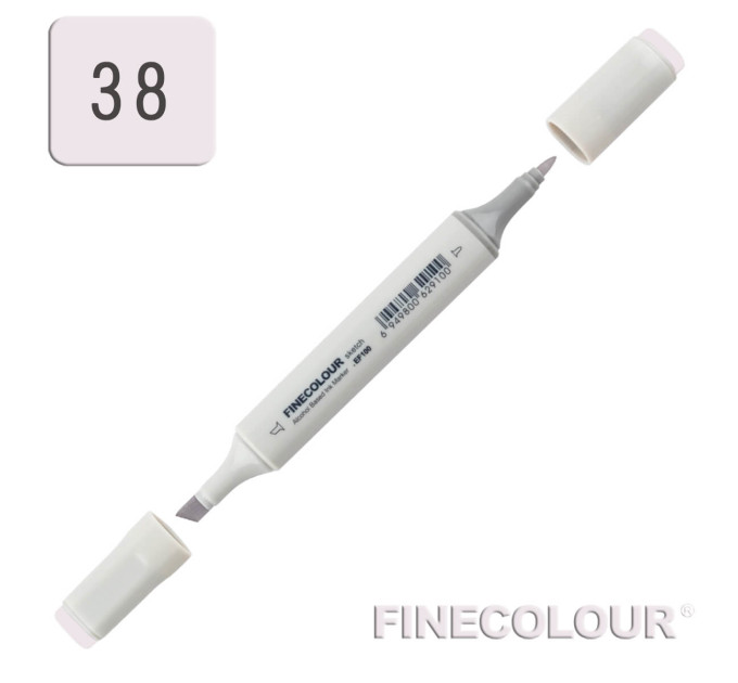 Маркер спиртовой Finecolour Sketchmarker 038 пурпурно-серый №4 PG38