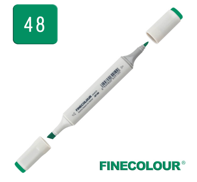 Маркер спиртовой Finecolour Sketchmarker 048 зеленый G48