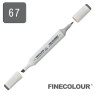 Маркер спиртовий Finecolour Sketchmarker 067 сіро-зелений №8 GG67
