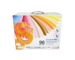 Маркери у наборі Brush Graphit 96 шт - GI80096-foto5