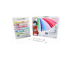 Маркери у наборі Brush Graphit 96 шт - GI80096-foto4