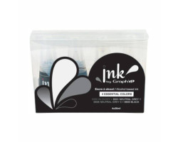 Набор спиртовых чернил Essential colours 25 мл 4 шт Graph #039;it - GE00402 -foto2