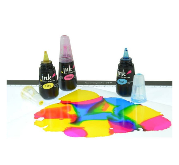 Набір спиртових чорнил для заправки маркерів, Essential colours, 25мл, 4 шт, Graphit