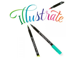 Набор маркеров Koi Coloring Brush Pen, 48 шт Sakura-foto4